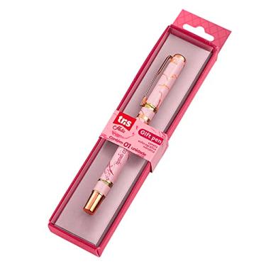 Imagem de Caneta Esferográfica Metal Tris Holic Fancy Rosa Caixa 1 Unidade
