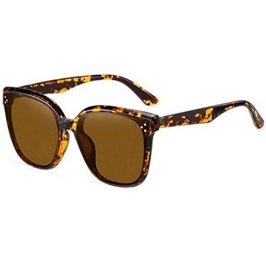 Imagem de Óculos de Sol Feminino Design de Gatinho Luxuoso Banned 1976 Moda Casual (C5)