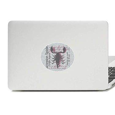 Imagem de Discover World Adesivo de vinil com emblema de organza marinha lagosta para laptop