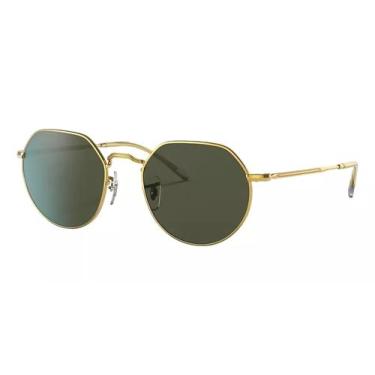 Imagem de Oculos De Sol Jack 3565 Dourado Lentes Verdes - Original Miami Sun