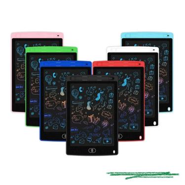 Lousa Mágica Lcd Tablet Escrever Pintar e Desenhar 12 Polega - Online -  Lousa Mágica - Magazine Luiza