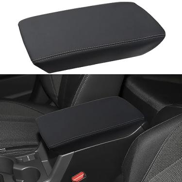 Imagem de LOCOY Capa de apoio de braço para console central para Subaru Crosstrek Accessories 2024, para Impreza 2024 Guarnição de proteção de tampa de caixa de descanso de braço, almofada de console do meio,