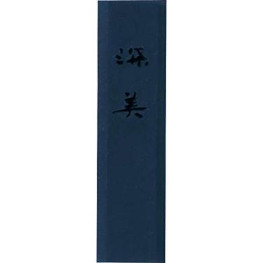 Imagem de Kuretake Bastão de tinta SAIBOKU SHIMBI Sumi, BIAI azul prussiano, caligrafia e pintura tradicionais japonesas, qualidade profissional, para letras, desenho, assinatura AP-certificada, feita no Japão