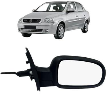 Imagem de Retrovisor Corsa Sedan Hatch Montana 2002 Á 2012 Manual - RETROVEX, DI