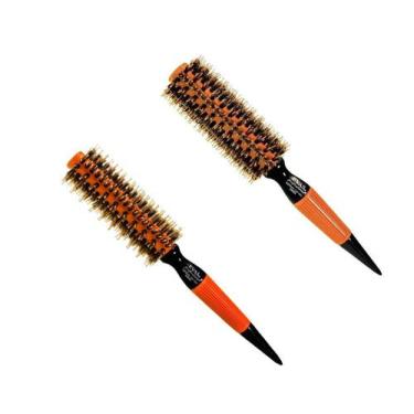 Imagem de Kit 2 Escova de Cabelo Evas CM 1302 E 1303 Profissional, CM