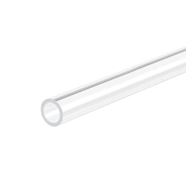 Imagem de DMiotech Tubo de acrílico transparente de 10 mm x 14 mm, tubo de plástico rígido para tubo de água de aquário, sistema de resfriamento de água, encanamento