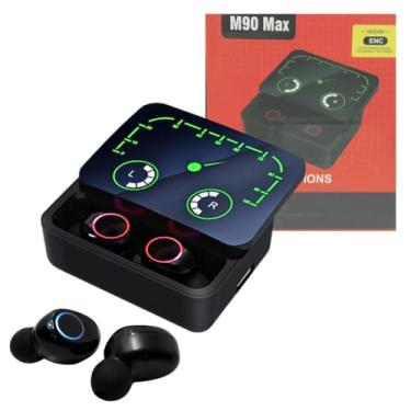 Imagem de Fone de Ouvido Auricular Bluetooth Wireless LED Case Deslizante