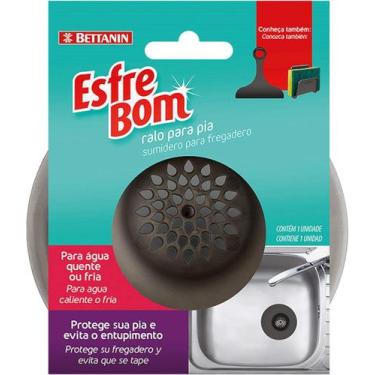 Imagem de Ralo De Pia Cozinha Universal Plástico Bettanin Esfrebom