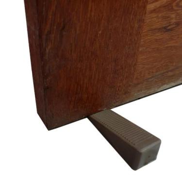 Imagem de Batedor Calço Porta de Correr Vidro Madeira Alumínio Ferro - Maxximo