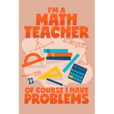 Imagem de Mathelehrer: Notizbuch (120 Seiten, 15x23cm, gepunktet) Dotted Bullet Grid Tagebuch Journal