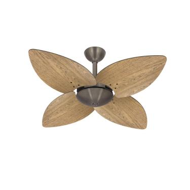 Imagem de Ventilador Teto Bronze Winds 4 Pás Freijó Turbo Ventax 220V
