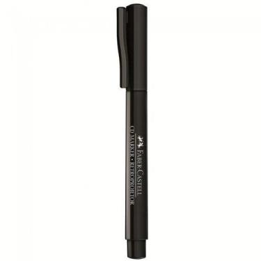 Imagem de Marcador para Retro Projetor Faber-Castell CD Marker, Preto