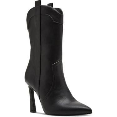 Imagem de Madden Girl Bota feminina de cano curto Riverr, Paris preta, 36