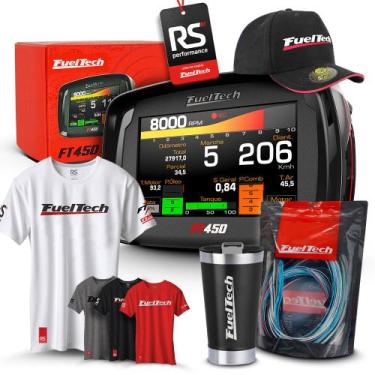 Imagem de Módulo de Injeção FT450 - Chicote Motor Dianteiro - Fueltech, Branco, 