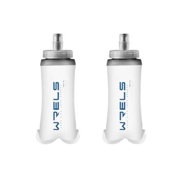 Imagem de WRELS Garrafa De Água Dobrável Com Cantil Macio Para Atividades Ao Ar Livre, Corrida, Ciclismo, Maratona, Trilha