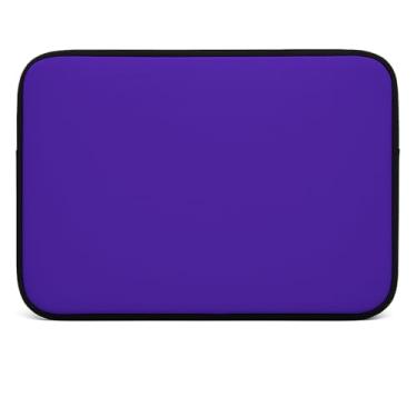 Imagem de Capa para Notebook 15,6 Polegadas com Revestimento em Espuma Antichoque - Compatível com Dell, HP, Lenovo, Acer e Samsung - Proteção Premium Ajustável (Roxa)