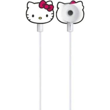 Imagem de Fone De Ouvido Letron Hello Kitty Branco