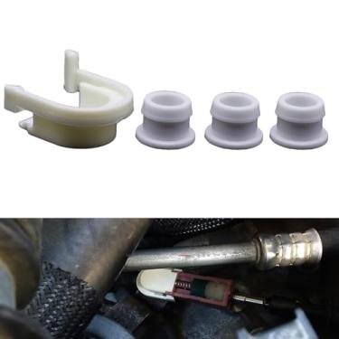 Imagem de Conjunto de buchas de câmbio de transmissão, 4 peças, cabo de deslocamento, ajustador de ligação, conector de extremidade kit de reparo para Ford Edge Fusion Escape Transit Connect C-Max KV6Z7K340A