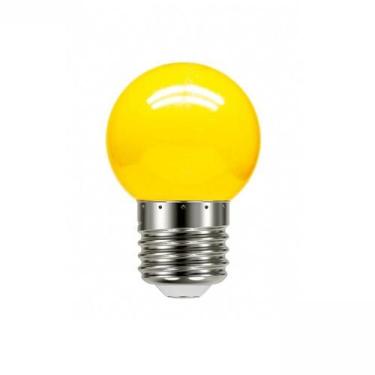 Imagem de Lâmpada Led Bolinha Amarela 1W 127V Tbl 5 Taschibra 11080078, 110V