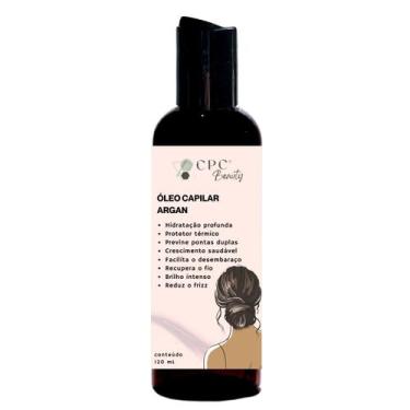 Imagem de Óleo Capilar Natural Tonificante de Argan Puro CPC Beauty - CPC Casa P