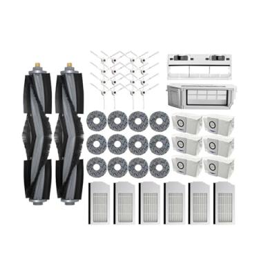 Imagem de Compatible With Ecovacs Deebot X1 OMNI / T10 OMNI Accessories Robot Vacuum Cleaner Parts Dust Bag Hepa Filter Main Side Brush Mop Dustbin(Lavender)