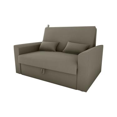 Imagem de Sofá Cama Casal Cristal Bege Flor Matrix