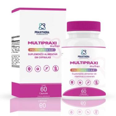 Imagem de Vitaminas e minerais para mulheres 60 cápsulas Multipraxi