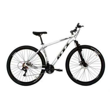 Imagem de Bicicleta GTI Roma Aro 29 Alumínio 21v para Passeio e MTB Freio a Disco