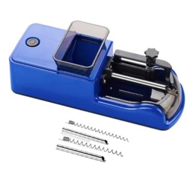 Imagem de Máquina automática de enrolar cigarros 3 em 1 máquina elétrica para embalagem de tabaco com rolo de rolo de enchimento de tubo para presente de pai e marido (tubos de 8 + 6,5 + tubos de 5,5 mm)