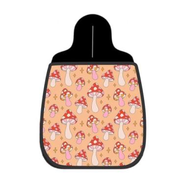 Imagem de Lixeira De Carro Organizador Cogumelos Flutuantes Pastel