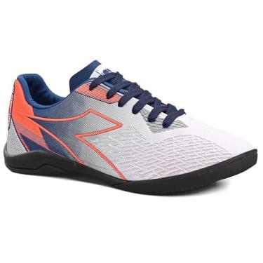 Imagem de TENIS DIADORA MONDIALE III INF FSAL BRANCO/MARINHO/CORAL TAMANHO 32