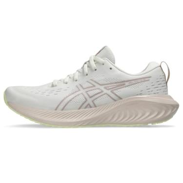 Imagem de ASICS Tênis de corrida feminino Gel-Excite 10, Creme/rosa neutro, 37