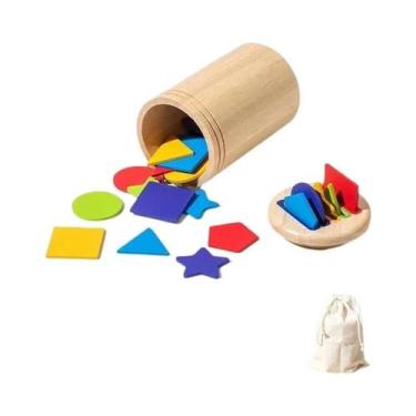 Imagem de Brinquedos Educativos Sensoriais De Classificação De Cores E Correspon