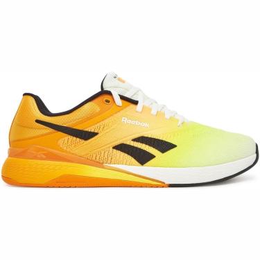 Imagem de Tênis Reebok Nano X5 Unissex Amarelo Laranja Treinos Cross-Unissex
