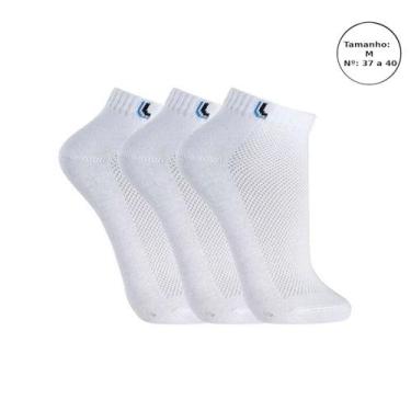Imagem de Kit 3 Pares Meias Lupo Cano Curto Unissex 03225, Tamanho