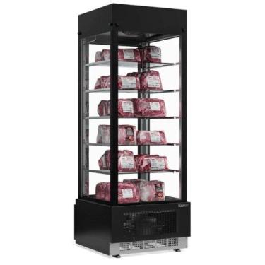 Imagem de Vitrine Vertical Refrigerada Fixa para Confeitaria GEVF-075 PR Gelopar