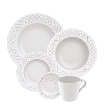 Imagem de Aparelho de Jantar Tramontina Ingrid em Porcelana 20 Peças