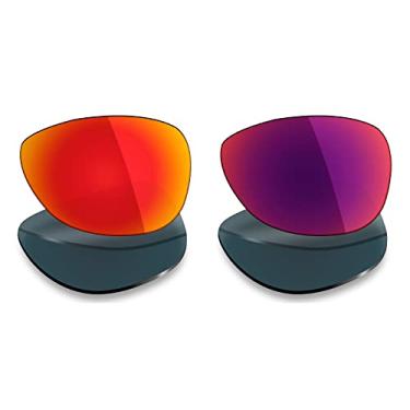 Imagem de 2 pares de lentes polarizadas de substituição da Mryok para óculos de sol Oakley Crosshair New 2012 – Opções