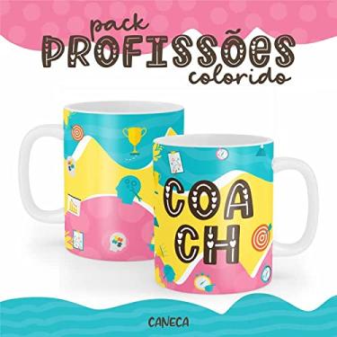 Imagem de Caneca Cerâmica Color Profissão Coach