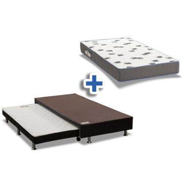 Imagem de Conjunto Box+Auxiliar+Colchão Ortobom D33 Solteiro 88