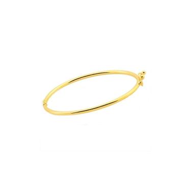 Imagem de Bracelete Liso Banhado Ouro 18K