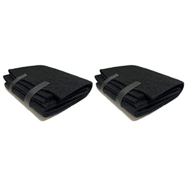 Imagem de Nispira Pré-filtro de substituição universal de carbono ativado compatível com Hunter PermaLife, HEPAtech, QuietFlo purificador de ar. Tamanho 68,5 x 40,6 cm. Comparado à parte 30901. 2 pacotes