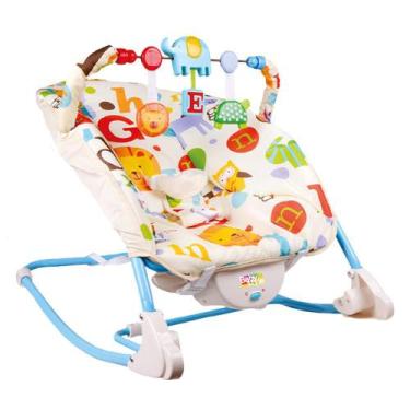 Imagem de Cadeira De Descanso Bebê Letrinhas 18 Kg Baby Style