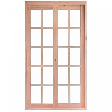 Imagem de Porta Janela de Correr com Caixilhos para Vidros Quadriculados Rondosul