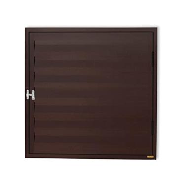 Imagem de Abrigo D'água/gásplus 1 Folha sem Ventilação 60x60cm Brimak Corten