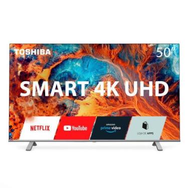 Imagem de Tela Smart Toshiba 50" Dled 4K Hdmi Usb Bluetooth Wi-Fi