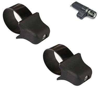 Imagem de YehVeh Pacote com 2 travas de acelerador de controle de cruzeiro para motocicleta, suporte de assistência para motocicleta, suporte de assistência para piloto, descanso de descanso; assistente universal para guidão de 2,7 cm, bicicleta de rua, esporte off-road, scooter, quadriciclo
