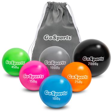 Imagem de GoSports Bolas Pliométricas para Treinamento de Beisebol e Softbol - Elite (6 Peças, Várias Pesagens)