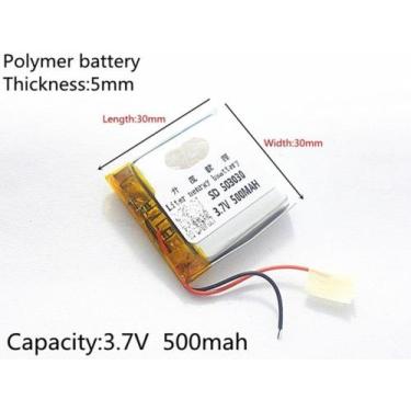 Imagem de Bateria Rastreador Coban Gps 303g 503030 500mah - bgb