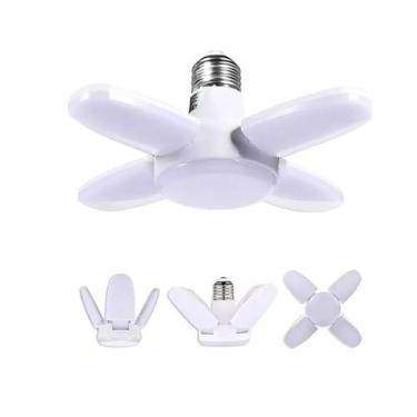 Imagem de Lâmpada Led Pétalas Dobrável Ajustável Fan Blade 60w - 4 Pás - MK
